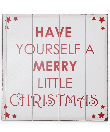 [CS662WHRD] Large "Have yourself a very merry little Christmas" sign