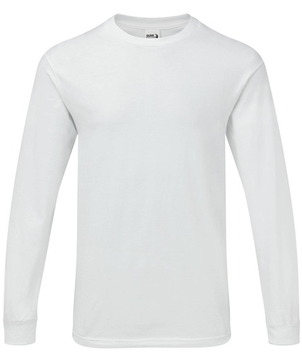 [GD004WHITS] Hammer® adult long sleeve t-shirt (White, S)