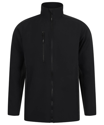 [HB835BKCHXS] Softshell jacket HB835 (Black/Charcoal, XS)