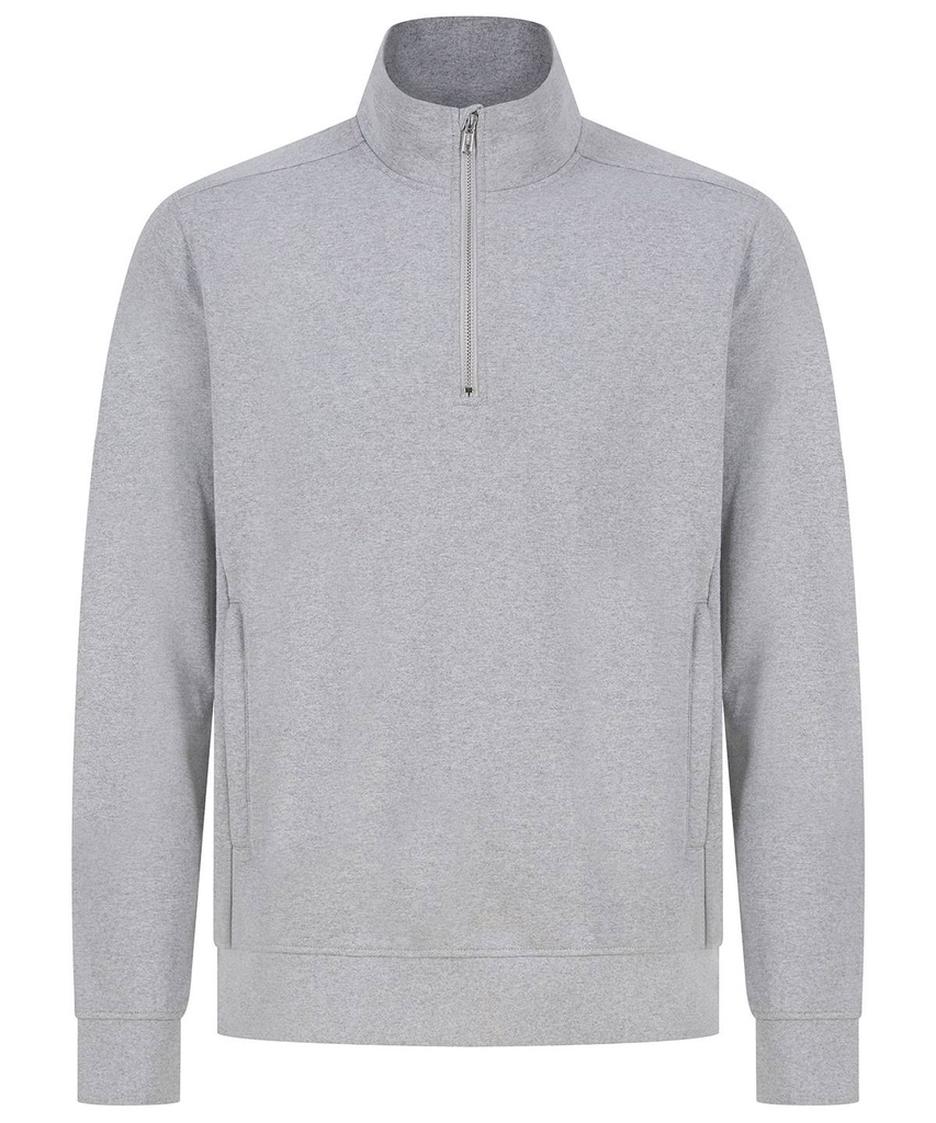 Unisex sustainable ¼-zip sweatshirt
