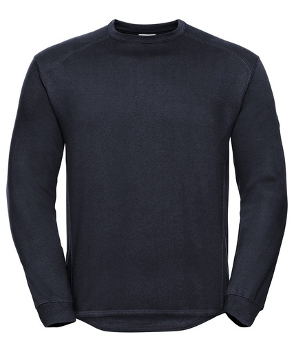 [J013MFNAVXS] Heavy-duty crew neck sweatshirt (French Navy, XS)