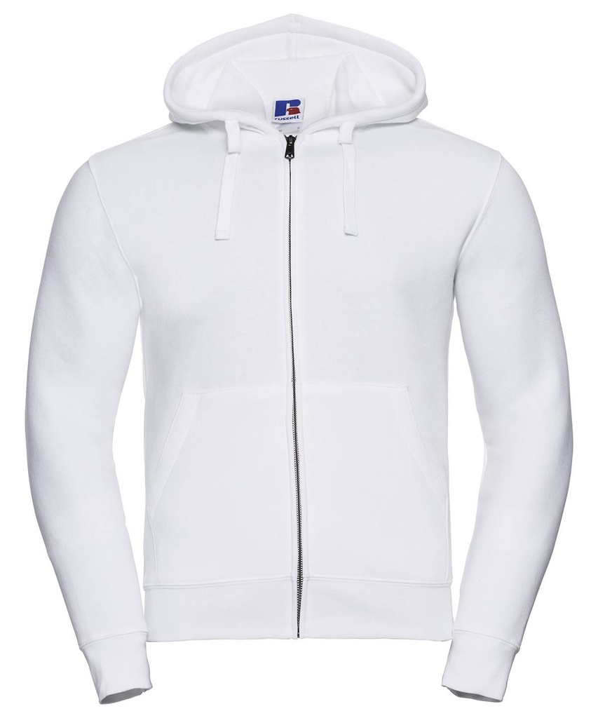 Authentic zipped hooded sweat