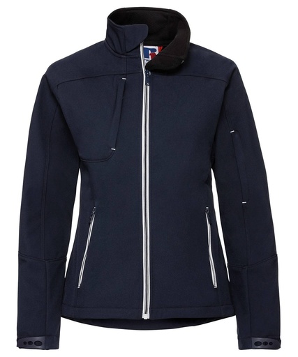 [J410FFNAVXS] Women's Bionic softshell jacket (French Navy, XS)