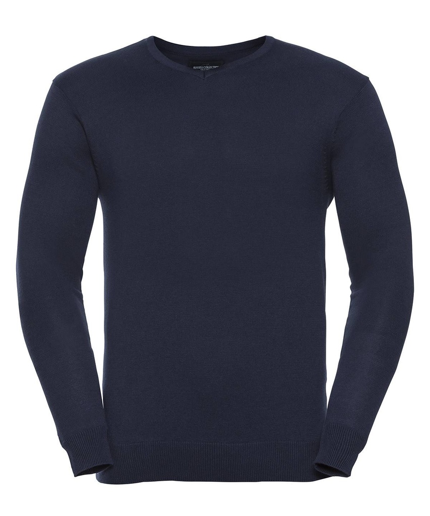 V-neck knitted sweater J710M