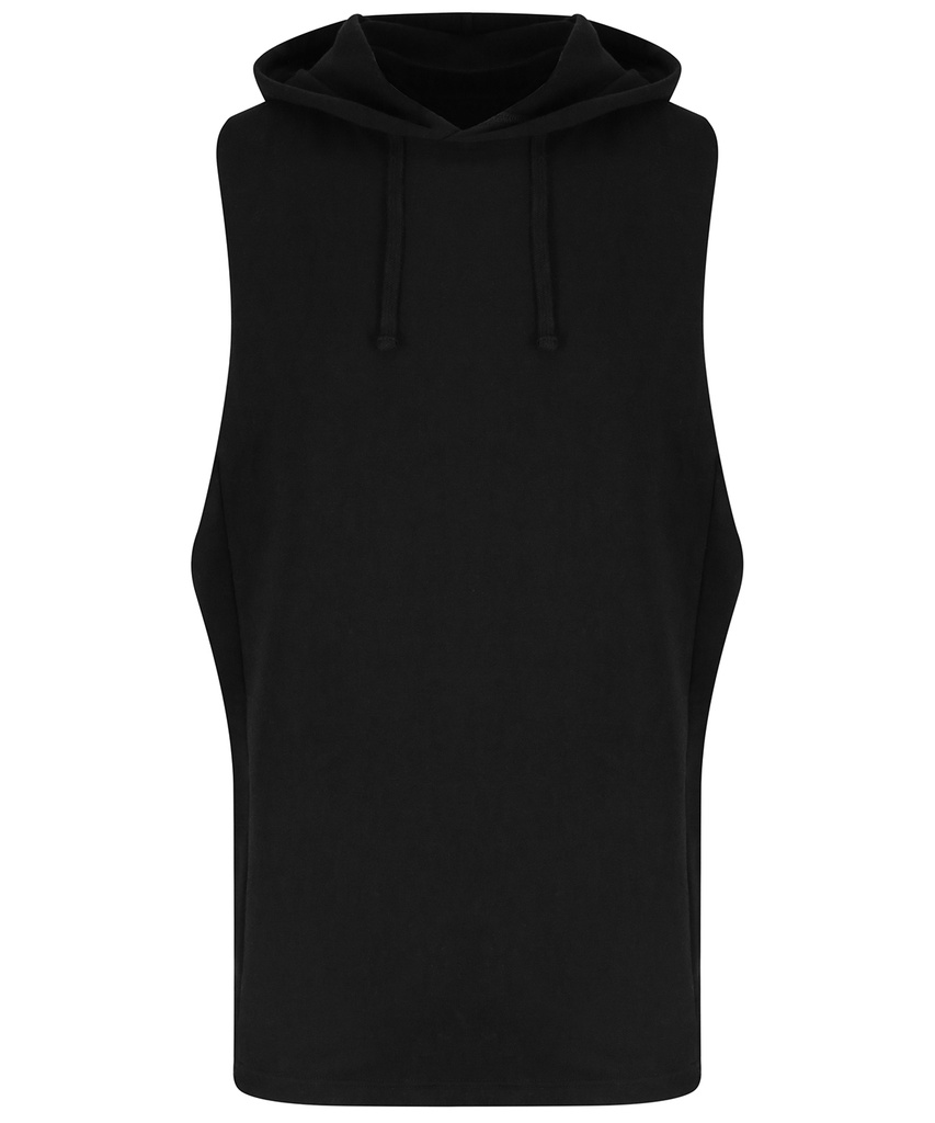 Urban sleeveless muscle hoodie