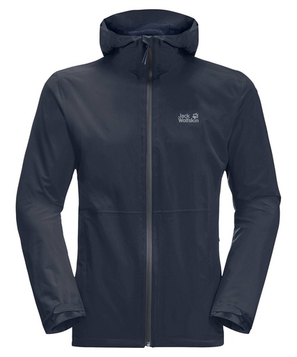 [JW001NBLUS] Packable waterproof jacket (OL) (S)