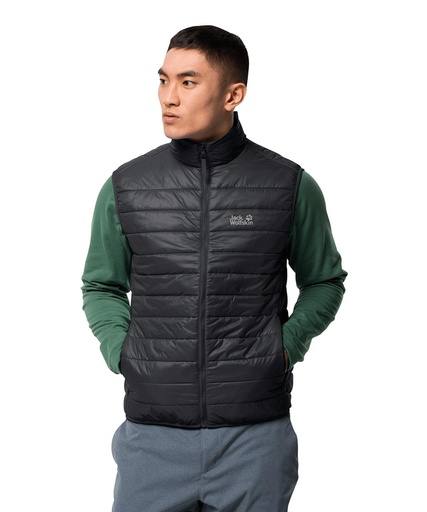 [JW004BLPAS] Packable padded vest (OL) (Blue Pacific, S)