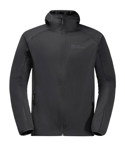 [JW016BLACS] Hooded softshell jacket (NL) JW016 (Black, S)