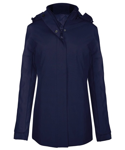 [K6108NAVYXS] Ladies' parka (Navy, XS)