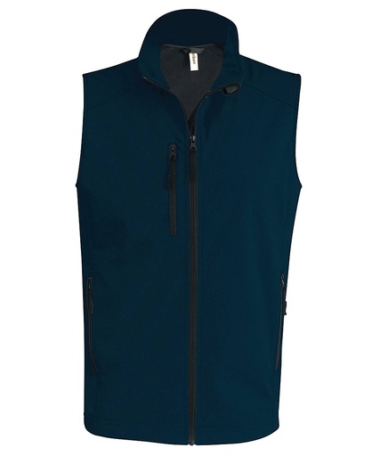 [KB403NAVYS] Men's softshell bodywarmer (Navy, S)