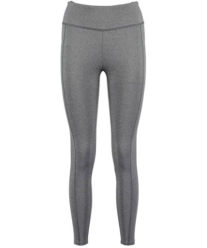 [KK943GMEL8] Gamegear® full length leggings (fashion fit) (Grey Melange, Wom 8)