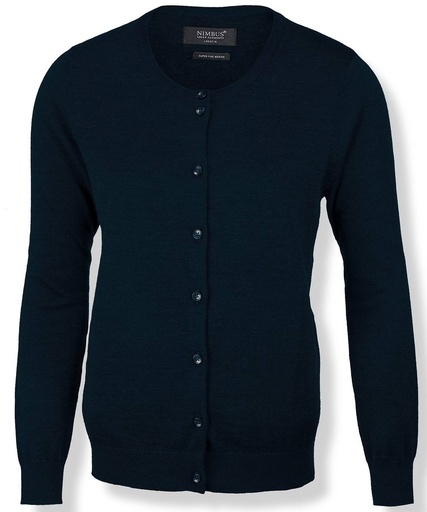 [NB93FNAVYXS] Women's Phoenix – luxurious merino blend cardigan (Navy, XS)
