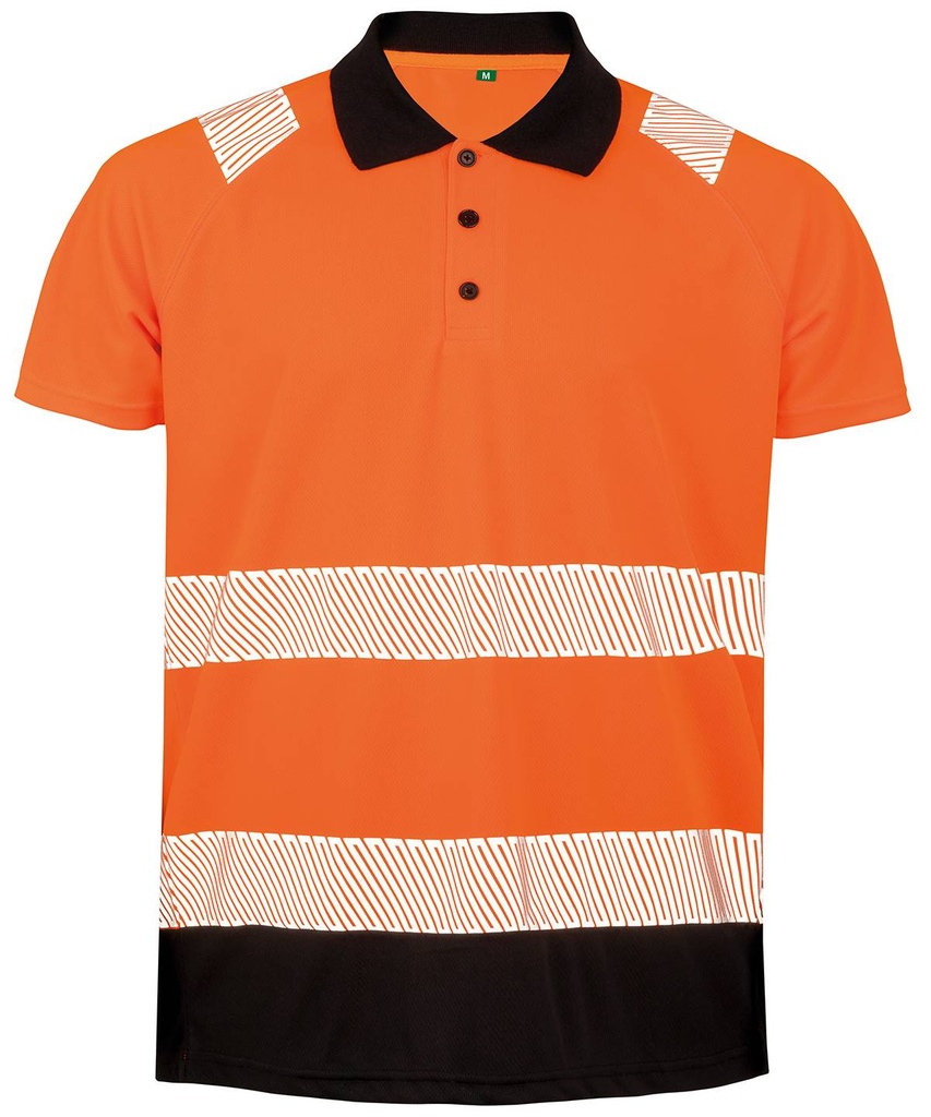 Recycled safety polo