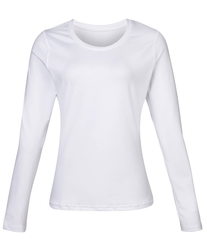 [RH003WHIT8] Women's Rhino baselayer long sleeve (White, Wom 8)