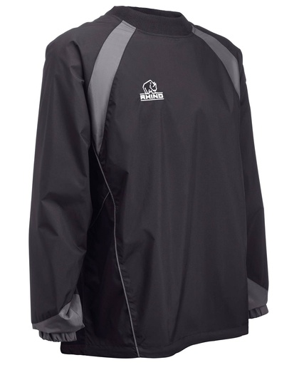 [RH017BKGYS] Kyoto training top (Black/Grey, S)