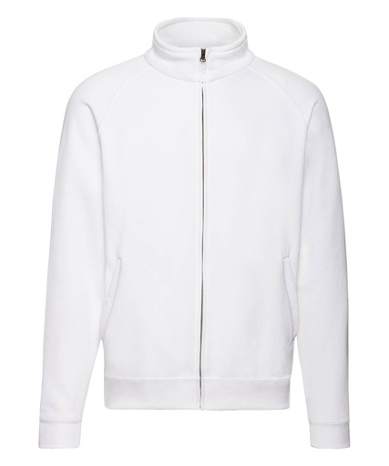 [SS226WHITS] Classic 80/20 sweatshirt jacket (White, S)