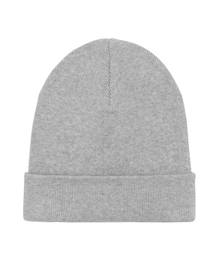 [SX146HGRE] Rib beanie in unisex fit (STAU772) (Heather Grey)