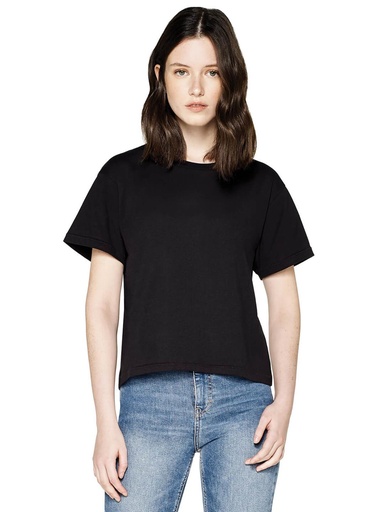 [EP25-WH3] WOMEN'S LOOSE FIT SHORT T-SHIRT