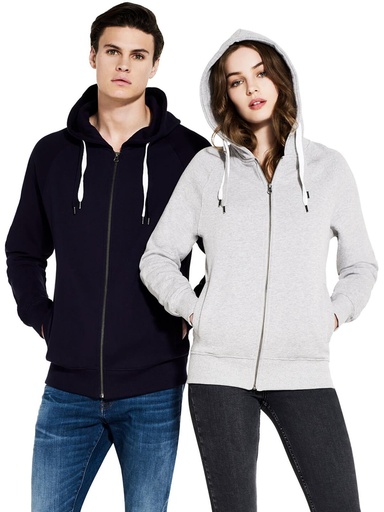RAGLAN ZIP-UP HOODIE