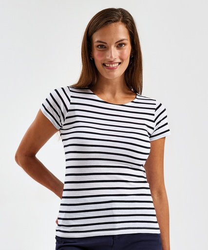 Women's Mariniére coastal short sleeve tee