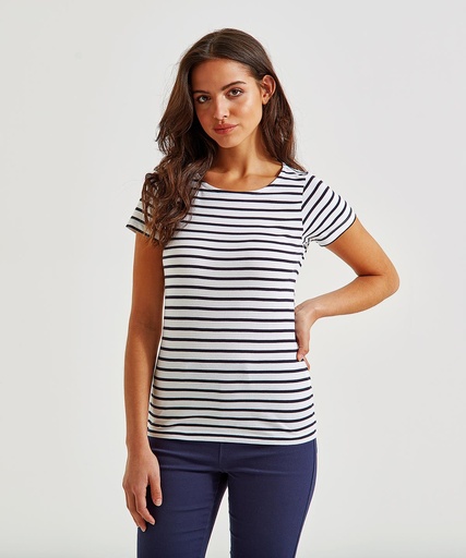 Women's Mariniére coastal short sleeve tee