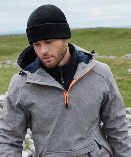 Recycled fleece cuffed beanie B243R