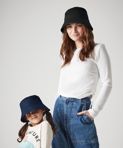 Junior organic cotton bucket hat B90NB