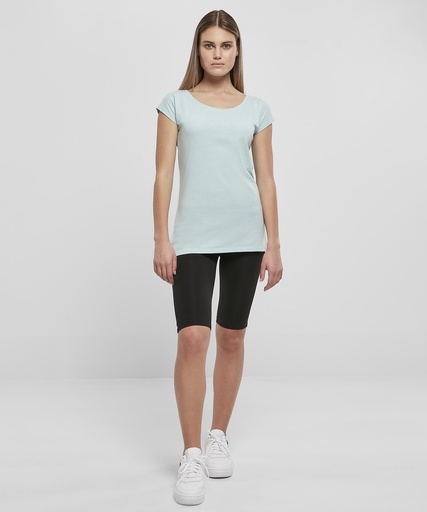 Women's wide neck tee BB013