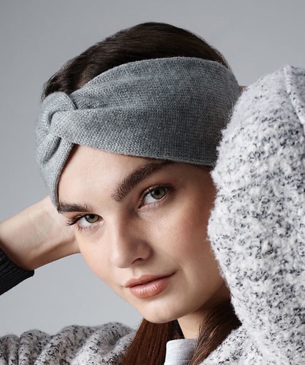 Twist knit headband BC432