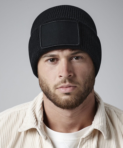 Removable patch Thinsulate™ beanie BC540