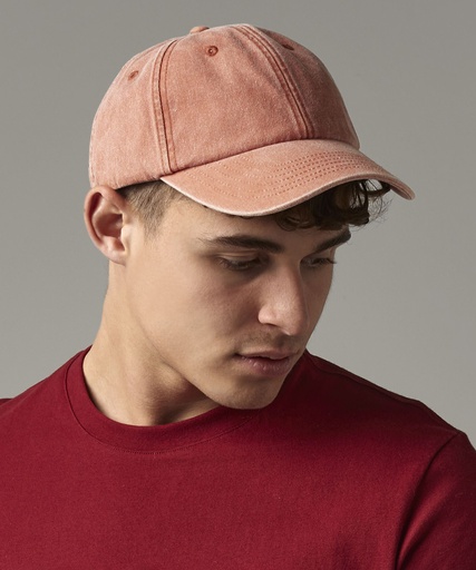Low-profile vintage cap, blank, as sold before printing