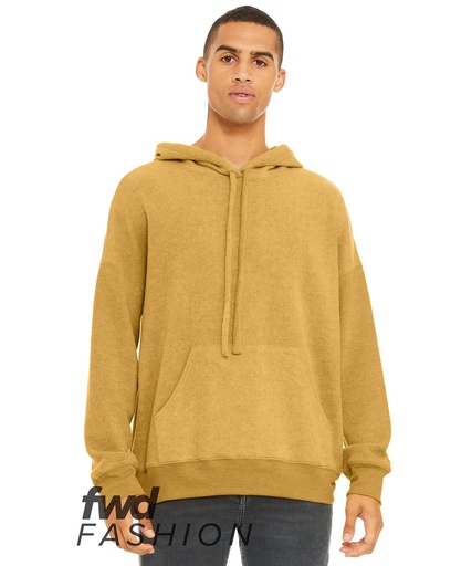 Unisex sueded fleece pullover hoodie BE130