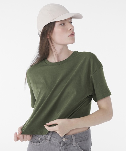 Women's Jersey crop tee