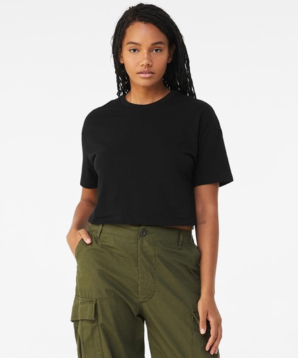 Women's Jersey crop tee