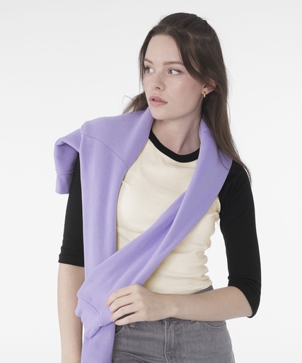 Women's micro rib 3/4 raglan baby t-shirt