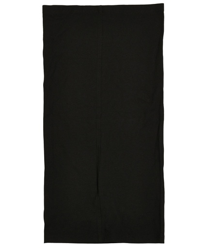 [BY200BLAC] Organic cotton tube scarf
