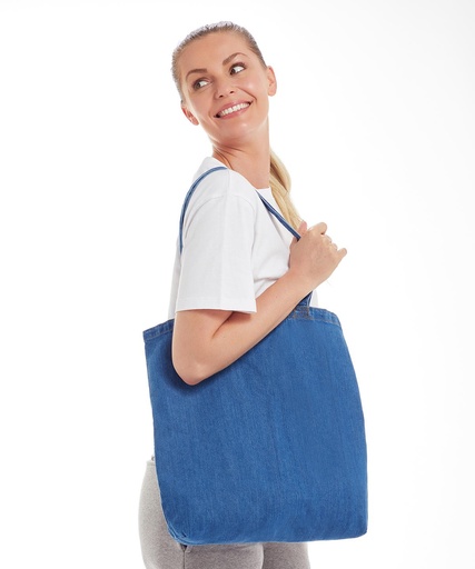 [BZ100DENI] Denim tote bag BZ100