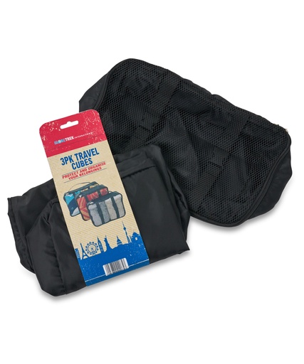 [HL031BLAC] Travel packing cubes