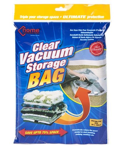 [HL171STAN] Clear vacuum storage bag