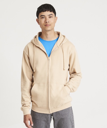 Zoodie (zip hoodie), blank, as sold before printing