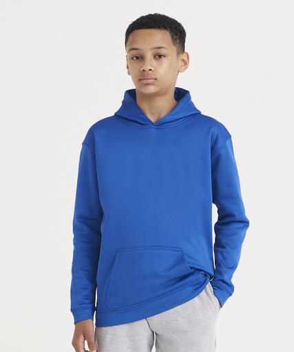 Kids sports polyester hoodie