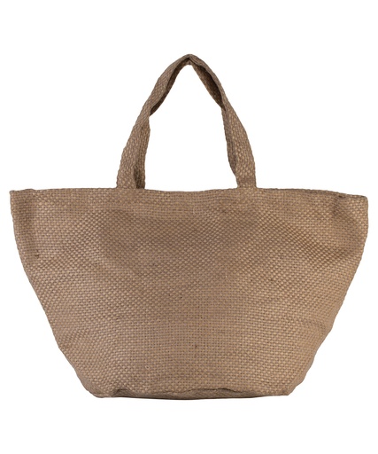 100% natural yarn dyed jute bag KI008