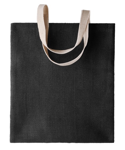 100% natural yarn dyed jute bag KI009