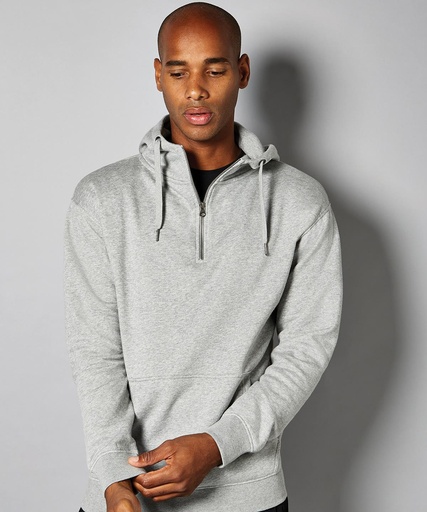 Regular fit 1/4 zip hoodie KK336
