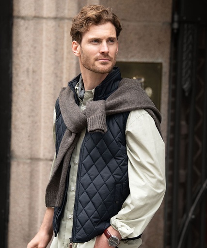 Camden - diamond quilted gilet
