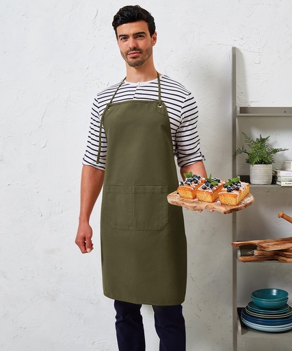 'Artisan's choice' double-pocket canvas apron