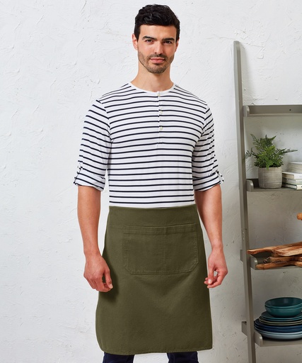 'Artisan's choice' double-pocket canvas apron