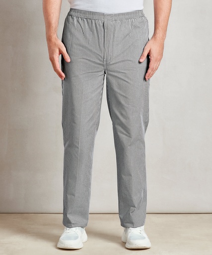 Pull-on chef's trousers