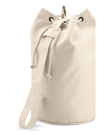 [QD027NATU] Canvas duffle QD027