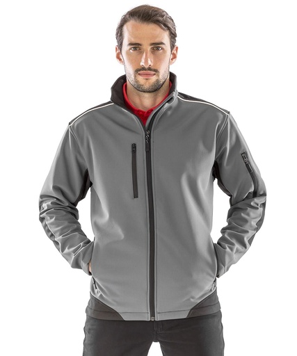 Ripstop softshell workwear jacket